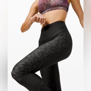 Lululemon Mapped Out High Rise Tight 28" *Camo - Size 4